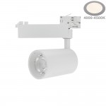 25W LED COB 3Ph. Schienenstrahler Professional Neutralweiß
